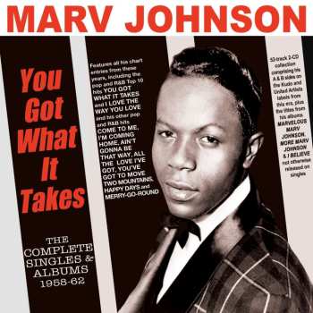 2CD Marv Johnson: You Got What It Takes - The Complete Singles & Albums 1958-62