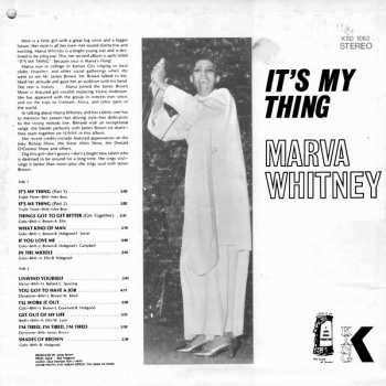 LP Marva Whitney: It's My Thing