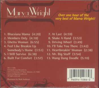 CD Marva Wright: Blues Queen Of New Orleans