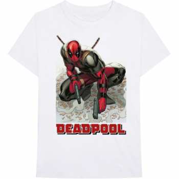 Merch Marvel Comics: Tričko Deadpool Bullet  XL