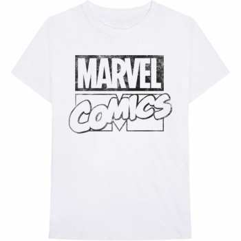Merch Marvel Comics: Tričko Logo Marvel Comics  S