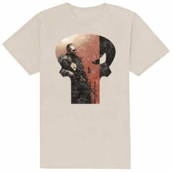 Merch Marvel Comics: T-shirt Skull Outline Character 