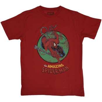 Merch Marvel Comics: T-shirt Spiderman Shooting Webs