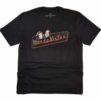 Merch Marvel Comics: T-shirt Wandavision Red Logo Marvel Comics 