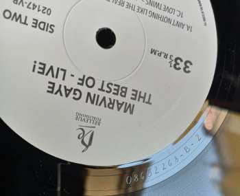 LP Marvin Gaye: The Best Of - Live!