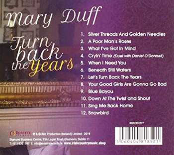 CD Mary Duff: Turn Back The Years