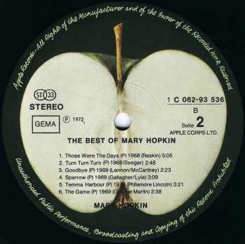 CD Mary Hopkin: Those Were The Days: Best Of
