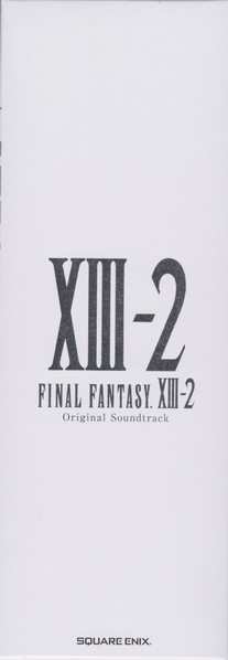 4CD/DVD Naoshi Mizuta: Final Fantasy XIII-2 Original Soundtrack LTD