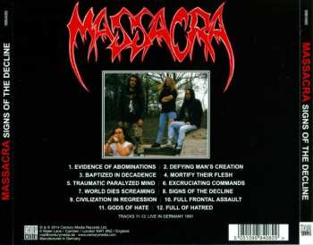 CD Massacra: Signs Of The Decline
