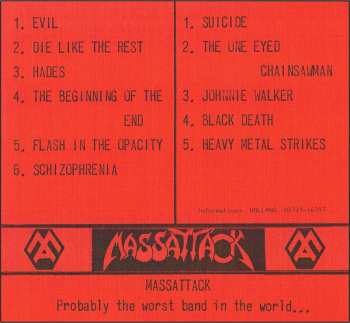 Album Massattack: Probably The Worst Band In The World...