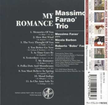 SACD Massimo Faraò Trio: My Romance