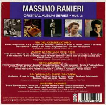 5CD/Doos Massimo Ranieri: Original Album Series Vol. 2