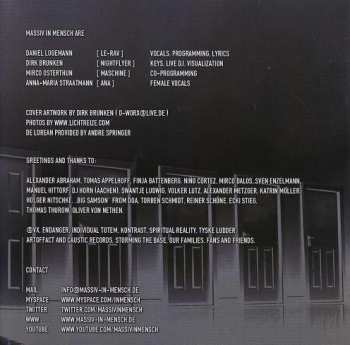 CD Massiv In Mensch: Niemand Weiss Was Die Zukunft Bringt