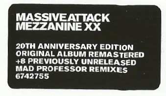 2CD Massive Attack: Mezzanine DLX