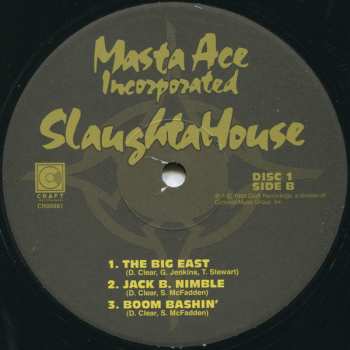 2LP Masta Ace Incorporated: SlaughtaHouse