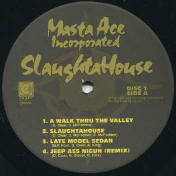 2LP Masta Ace Incorporated: SlaughtaHouse