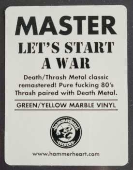 LP Master: Let's Start A War CLR | LTD