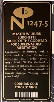 LP Master Wilburn Burchette: Music Of The Godhead For Supernatural Meditation CLR