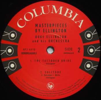 LP Duke Ellington And His Orchestra: Masterpieces By Ellington