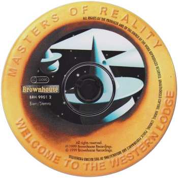 CD Masters Of Reality: Welcome To The Western Lodge