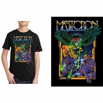 Merch Mastodon: Dětské Tričko Space Owl  7-8 let