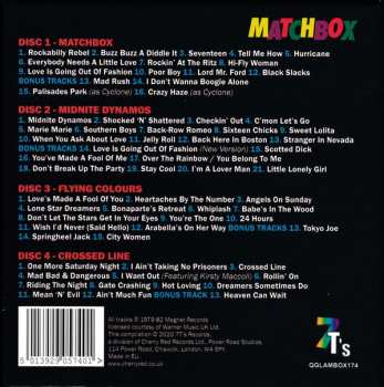 4CD/Doos Matchbox: The Albums 1979-82