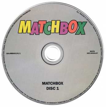4CD/Doos Matchbox: The Albums 1979-82