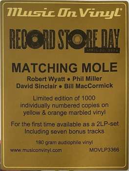 2LP Matching Mole: Matching Mole CLR | LTD | NUM