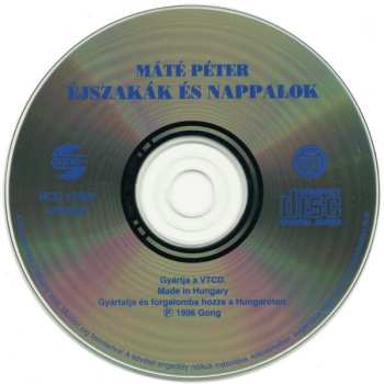 CD Máté Péter: Éjszakák És Nappalok