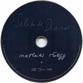 CD Mathias Rüegg: Solitude Diaries