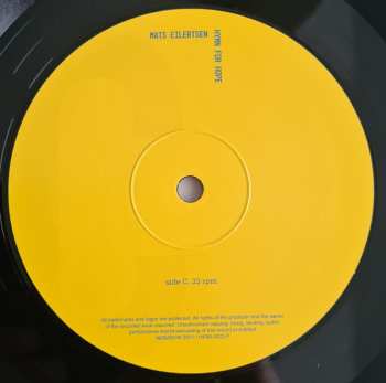 LP Mats Eilertsen: Hymn For Hope