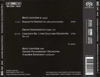 SACD Vladimir Ashkenazy: Rigoletto Fantasy / Cello Concerto No. 1