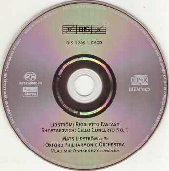 SACD Vladimir Ashkenazy: Rigoletto Fantasy / Cello Concerto No. 1