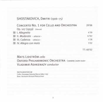 SACD Vladimir Ashkenazy: Rigoletto Fantasy / Cello Concerto No. 1