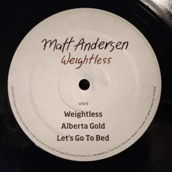 2LP Matt Andersen: Weightless