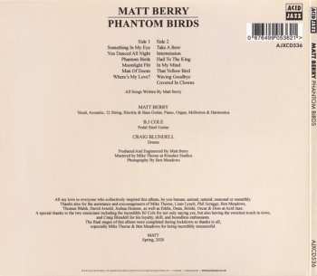 CD Matt Berry: Phantom Birds