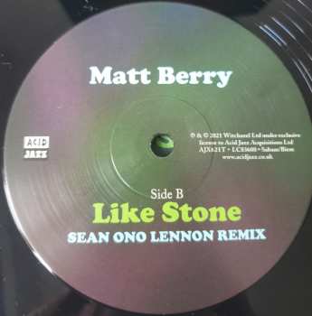 LP Matt Berry: Summer Sun / Like Stone (Sean Lennon Remixes) LTD