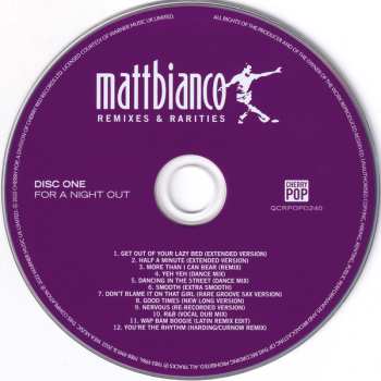 2CD Matt Bianco: Remixes & Rarities