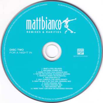 2CD Matt Bianco: Remixes & Rarities