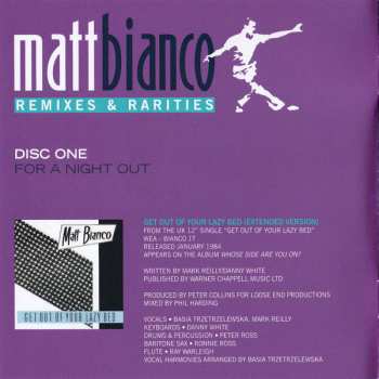 2CD Matt Bianco: Remixes & Rarities