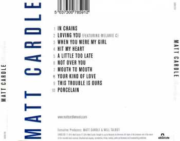 CD Matt Cardle: Porcelain