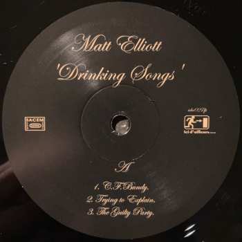2LP Matt Elliott: Drinking Songs