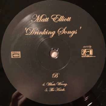 2LP Matt Elliott: Drinking Songs