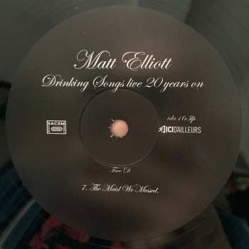 2LP Matt Elliott: Drinking Songs Live 20 Years On