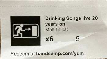 2LP Matt Elliott: Drinking Songs Live 20 Years On