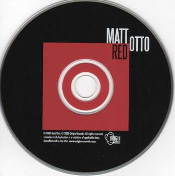 CD Matt Otto: Red