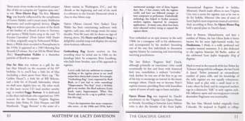 2CD Matthew Davidson: The Graceful Ghost: Contemporary Piano Rags 1960 - 2021 DLX