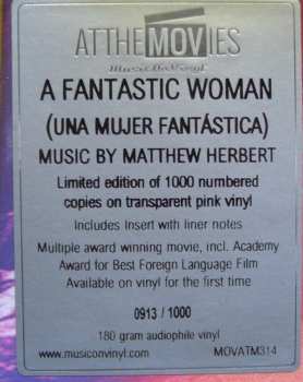 2LP Matthew Herbert: A Fantastic Woman (Original Motion Picture Soundtrack) LTD | NUM | CLR