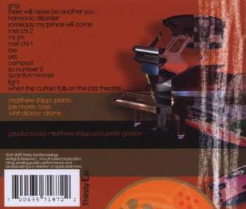 CD Matthew Shipp Trio: Harmonic Disorder