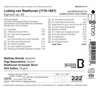 SACD Ludwig van Beethoven: Egmont